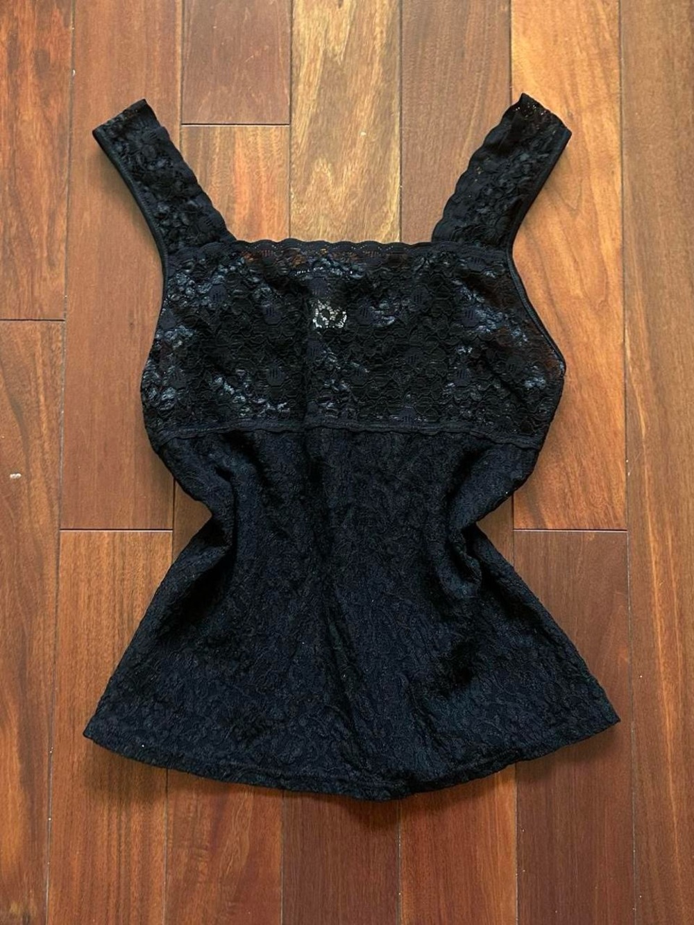 Black Lace Tank Top